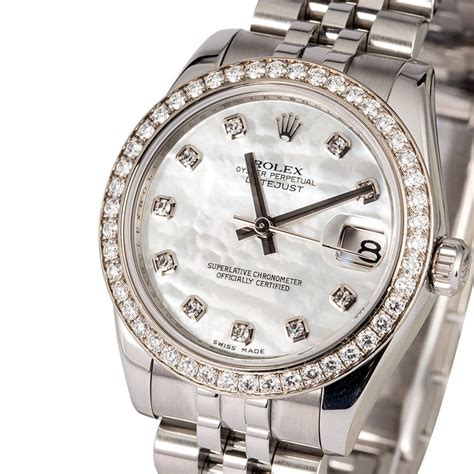 rolex 178384 mother of pearl diamond dial|rolex datejust 31 oyster.